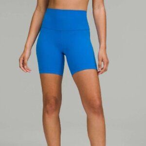 Lululemon Wunder Train High-Rise Short 6" -Poolside